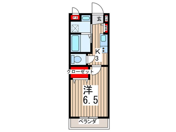 コーラルリーフの物件間取画像